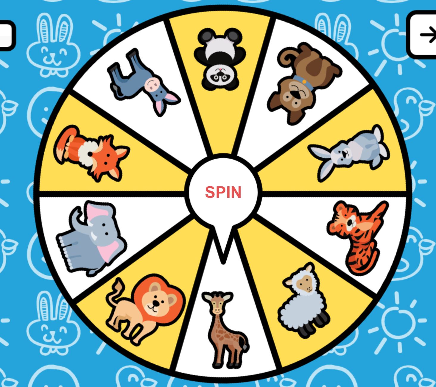 Animals Wheel
